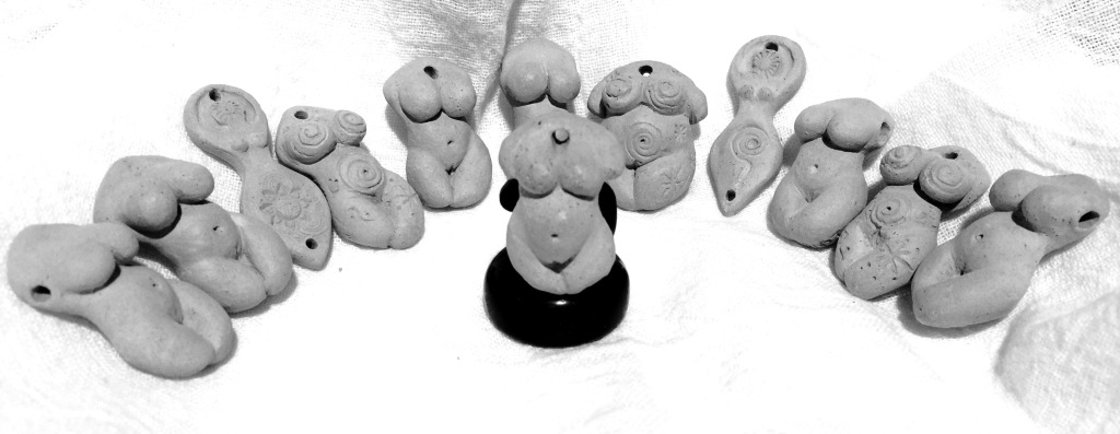 Ceramic Clay Dare: I Sculpt a Goddess Pendant on Camera